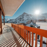 Tignes Le Lac | Superb renovated 4-room apartment, top floor, panoramic views and ski access